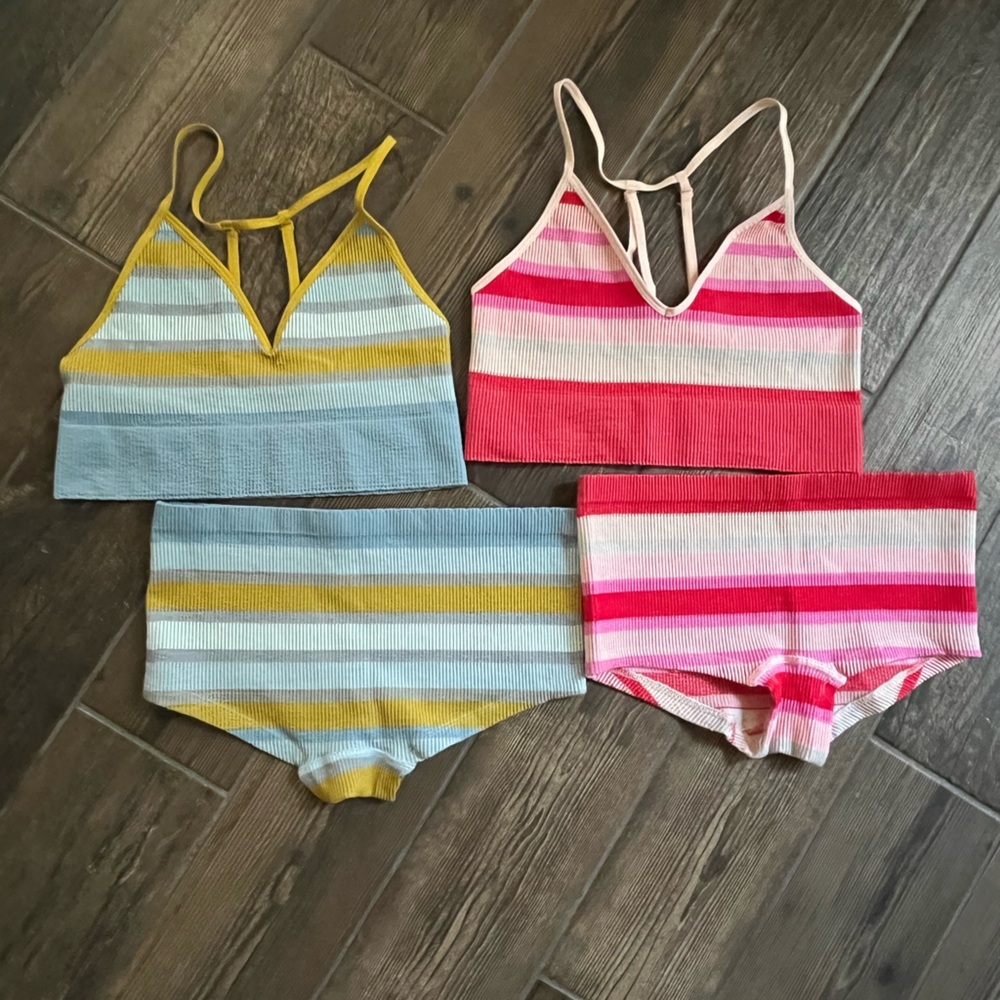 Anthropology bralette lounge set bundle